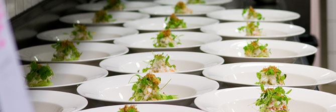 Corporate catering contracts